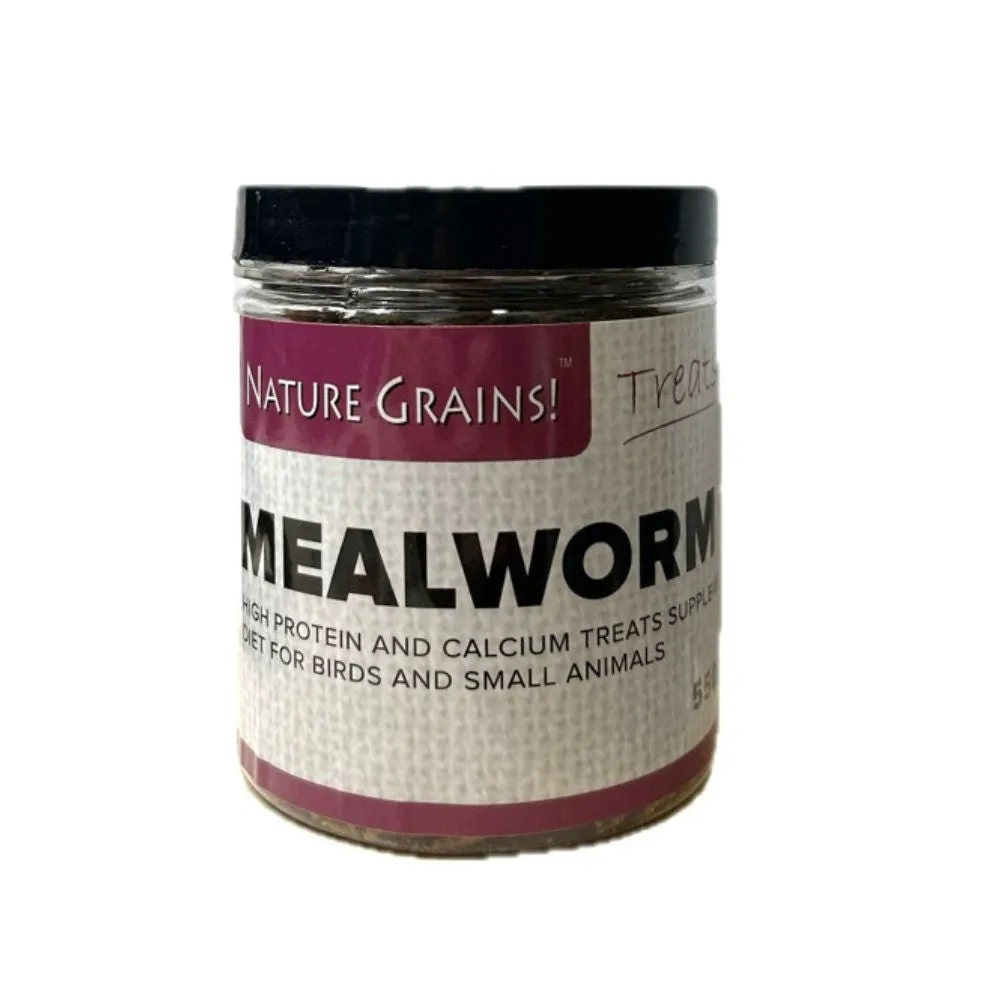 Nature Grains Treats Mealworm 550ml (75g)