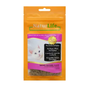 NaturLife Cat Smoked Mackerel with Sauce - Fitness Blender Formula 40g