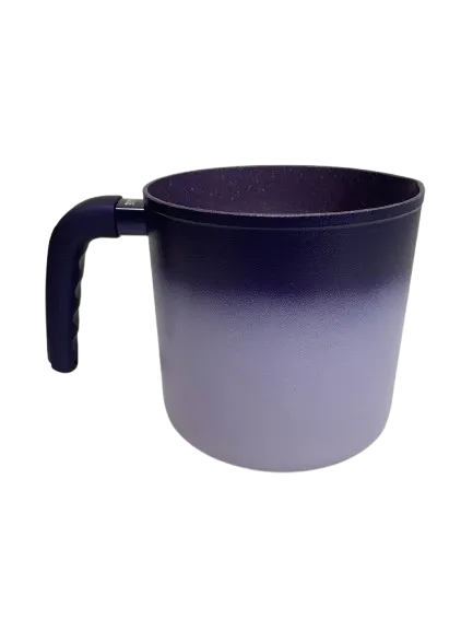 NEWARE Terracotta PURPLE Milk Cup or warming cup/ Pocillo Para calentar de 6" MORADO