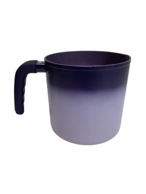 NEWARE Terracotta PURPLE Milk Cup or warming cup/ Pocillo Para calentar de 6" MORADO