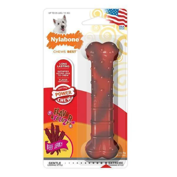 Nylabone Dura Chew Power Chew Textured Beef Jerky Regular