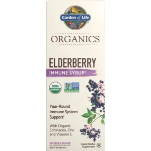 Org Elderberry Syrup 6.5 fl oz by Garden Of Life