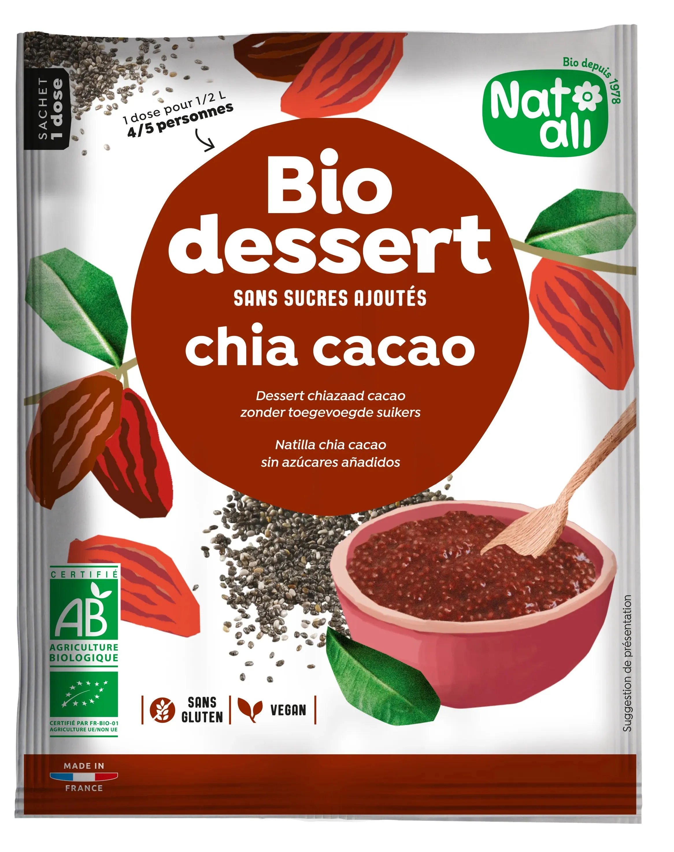 Organic Chia Dessert