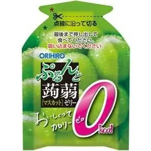 Orihiro 0 Calorie Bite Sized Fruit Konjac Jelly Assortment 432g