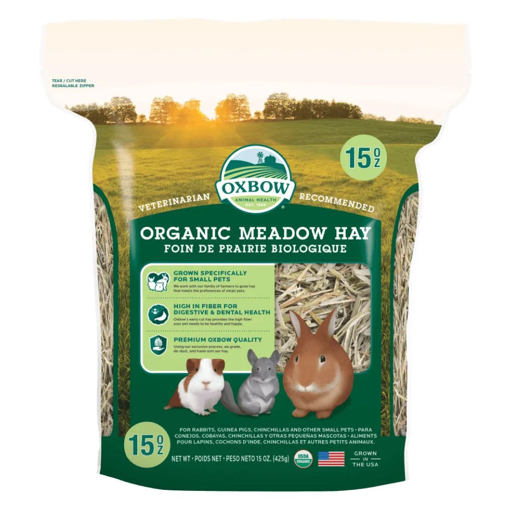 Oxbow Animal Health Organic Meadow Hay