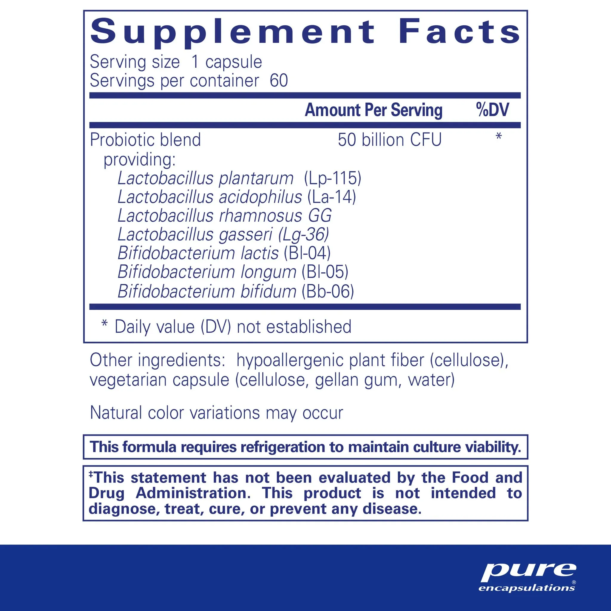 Probiotic 50B