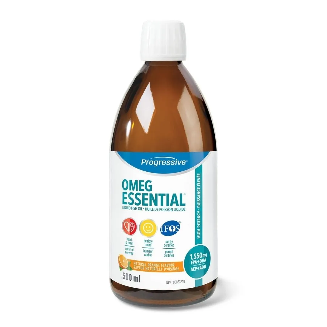 Progressive - omegessential fish oil - liquid