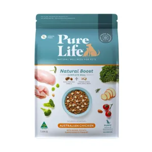 Pure Life Natural Boost Puppy Chicken Freeze Dried Dog Food