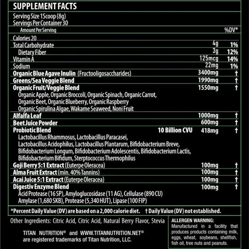 PurGreens™  Superfood - 30 Servings Per Container