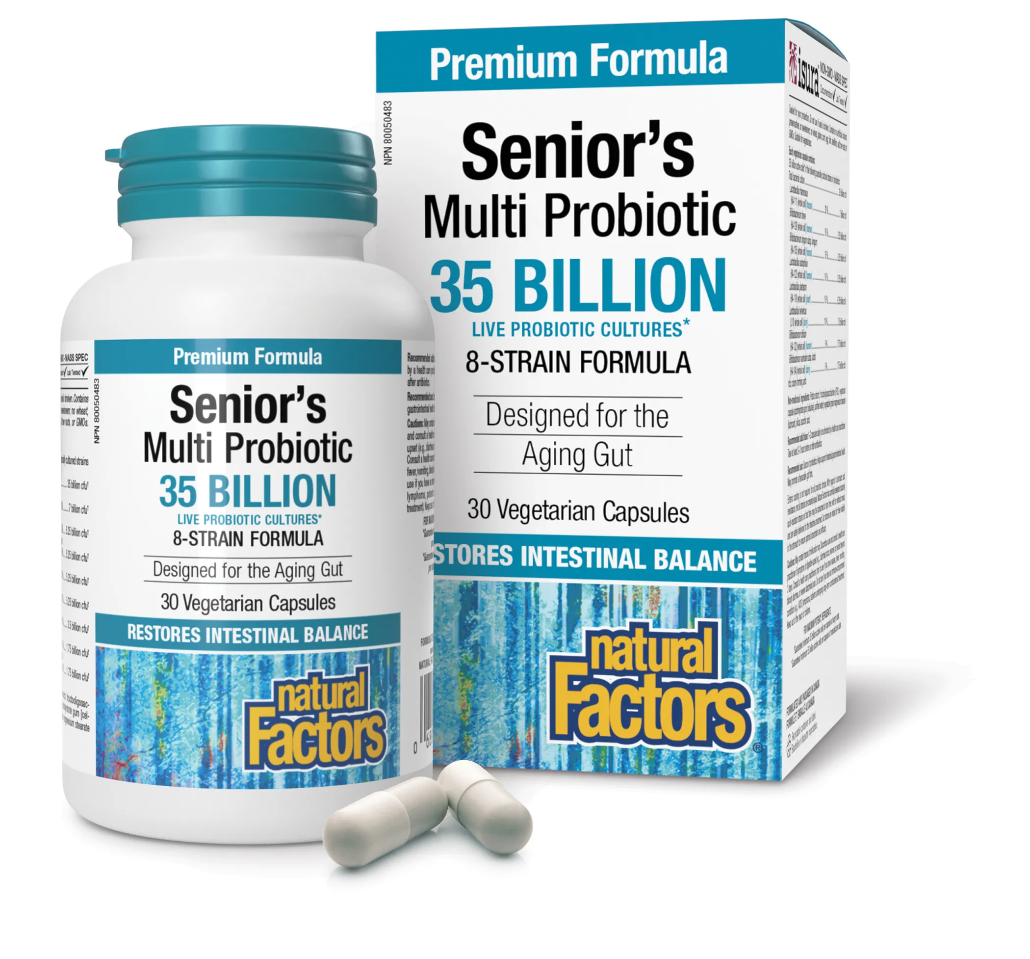 Senior’s Multi Probiotic 35 Billion Live Probiotic Cultures