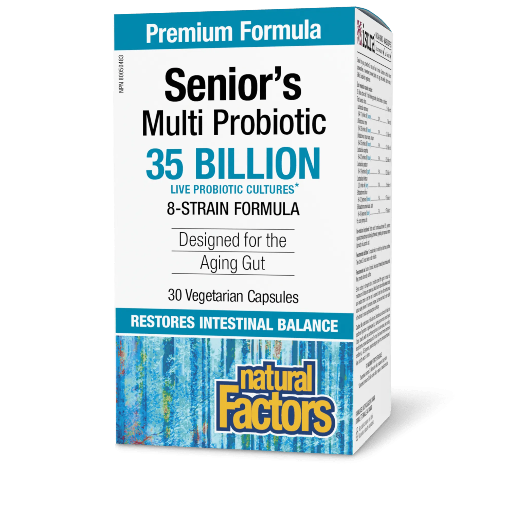 Senior’s Multi Probiotic 35 Billion Live Probiotic Cultures