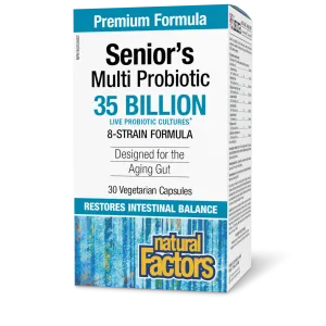 Senior’s Multi Probiotic 35 Billion Live Probiotic Cultures