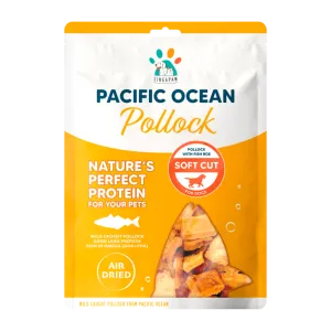 Singapaw Dog Pacific Ocean Air Dried Pollock With Fish Roe Soft Cut