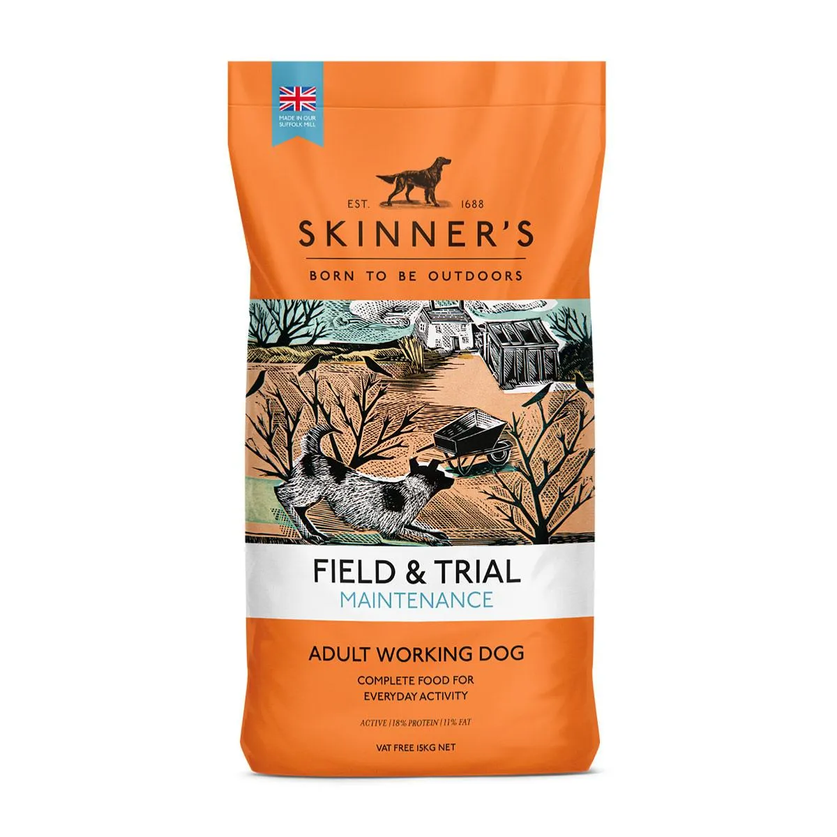 Skinners Field & Trial | Dry Working Dog Food | Maintenance - 15kg