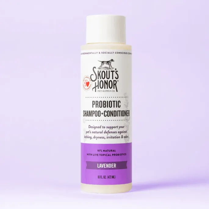 Skout's Honor Probiotic Shampoo   Conditioner 2-in-1 for Dogs & Cats