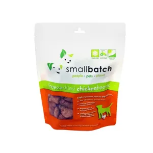 Small Batch Freeze Dried Chicken Hearts Dog Treats, 3.5 oz