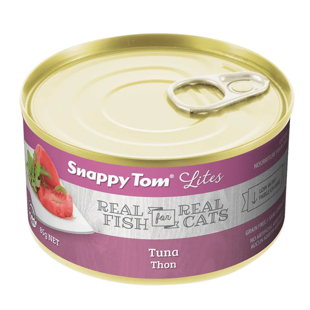 Snappy Tom Wet Cat Food Lites Tuna