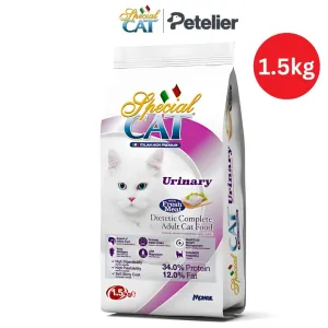 Special Cat Urinary Dry Food 1.5kg Original Packaging All Life Stages for Adult/Kitten