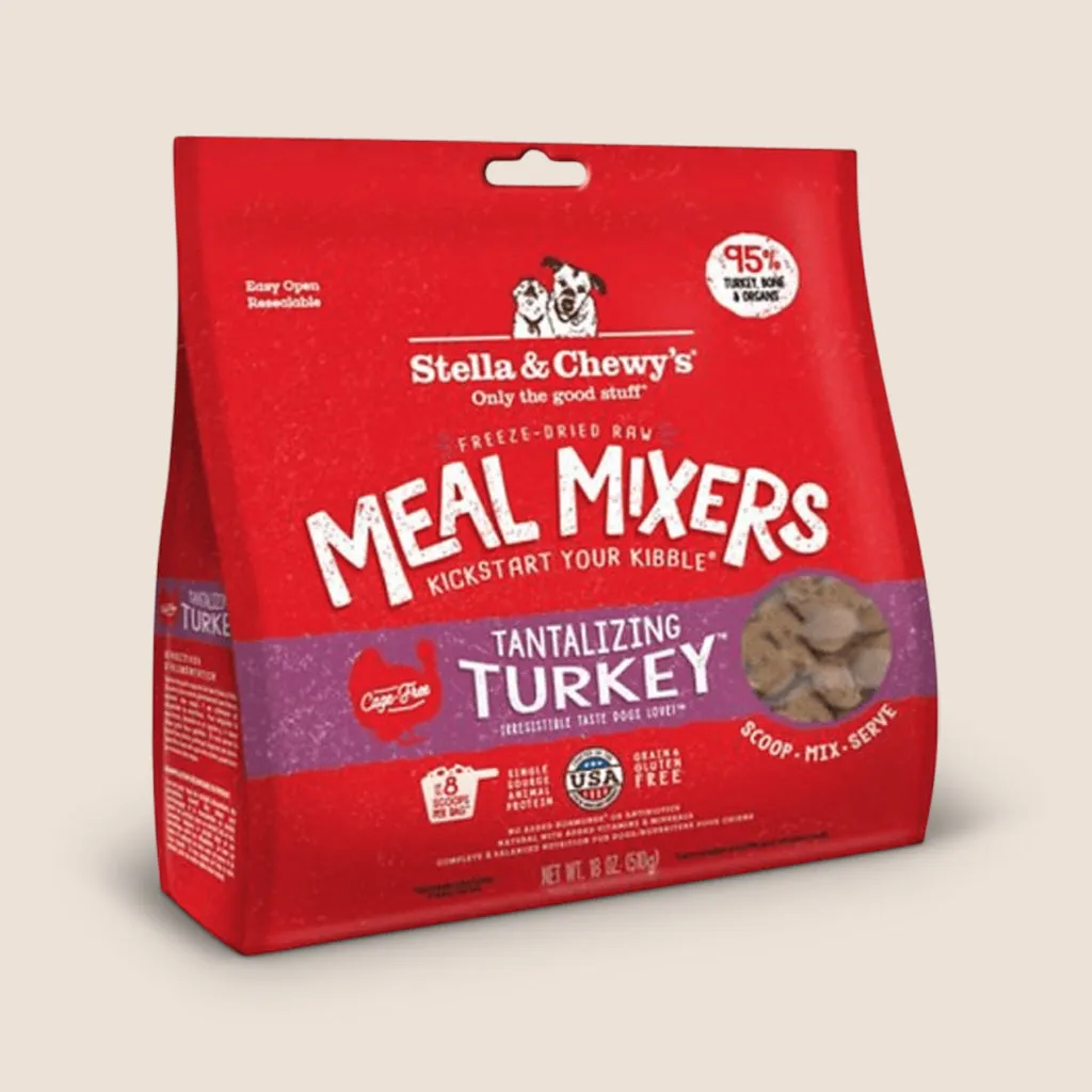 Stella & Chewy's Freeze-Dried Meal Mixer - Tantalizing Turkey Recipe