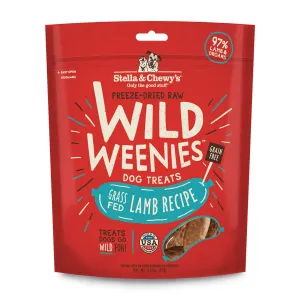 Stella and Chewy's Freeze Dried Raw Wild Weenies - Grass Fed Lamb