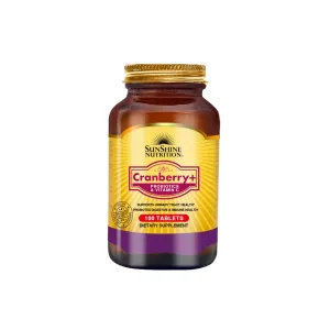 Sunshine Nutrition Cranberry  Probiotics & Vitamin C 100 Tabs