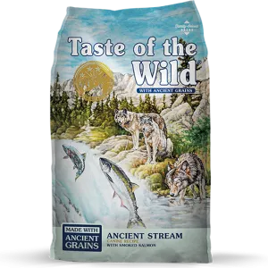 Taste of the Wild with Ancient Grains Ancient Stream Recipe with Salmon Dry Dog Food