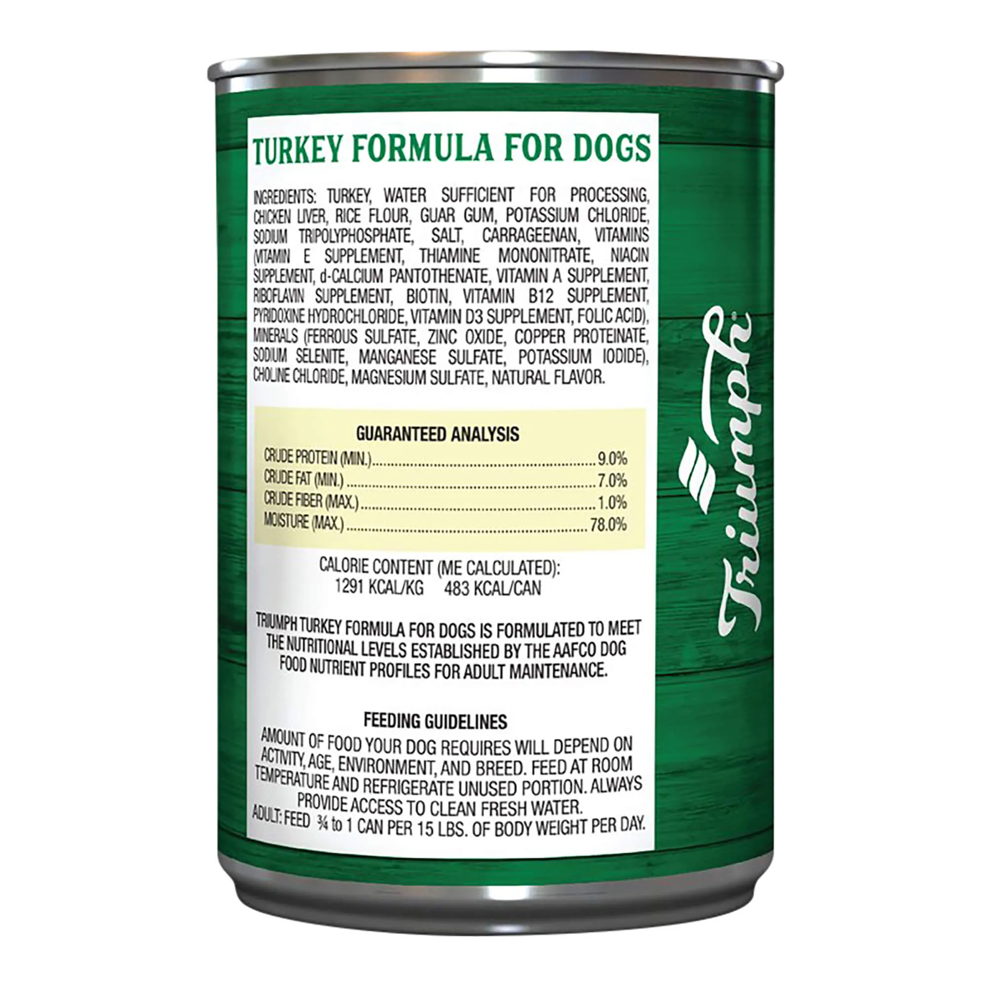 Triumph Dog Food, 13.2 oz