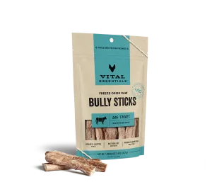 Vital Essentials Freeze-Dried Raw Bully Sticks 1.4-oz, Dog Treat