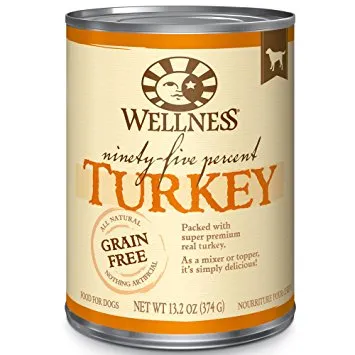 Wellness Natural Grain Free Adult 95% Turkey Wet Dog Food