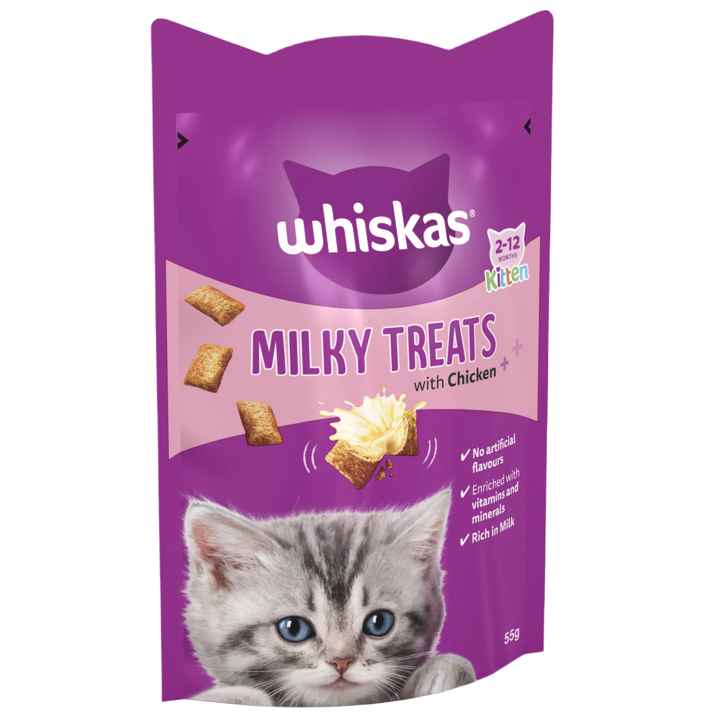 Whiskas Kitten Milky Treats 55g