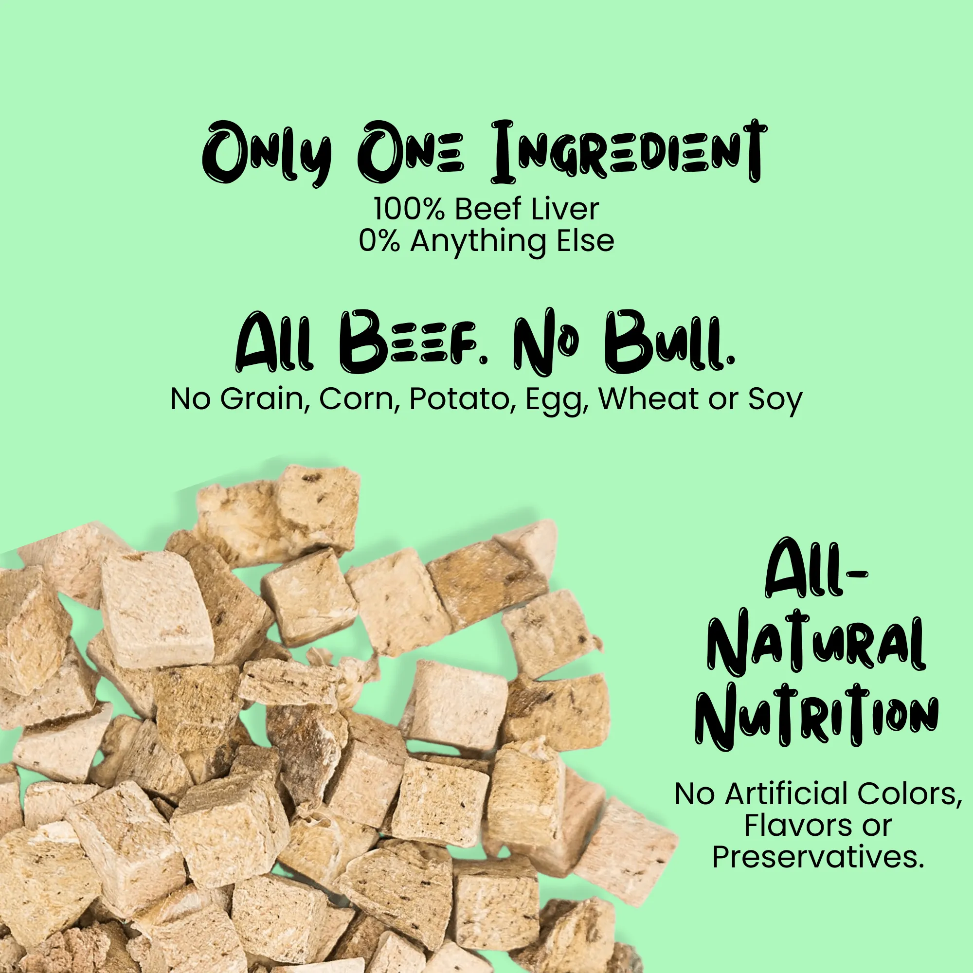 Wholesale Freeze Dried Beef Liver Treats