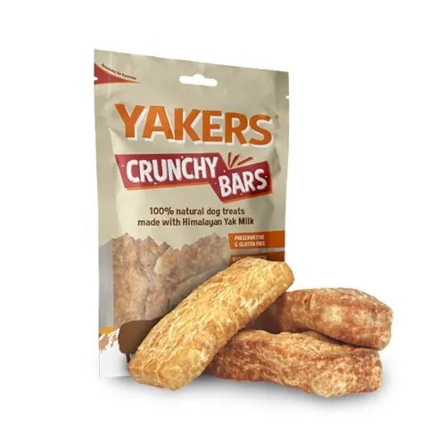 Yakers Himalayan Crunchy Bars Dog Treats - 70g